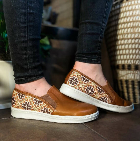 Slip-On Sneaker-Brown