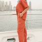 Tahiti Sustainable Crinkle Trouser