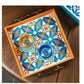 Purple & Blue Oriental Coasters