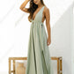 Athens Deep Cut Maxi Dress