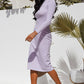 London High Neck Rib Dress
