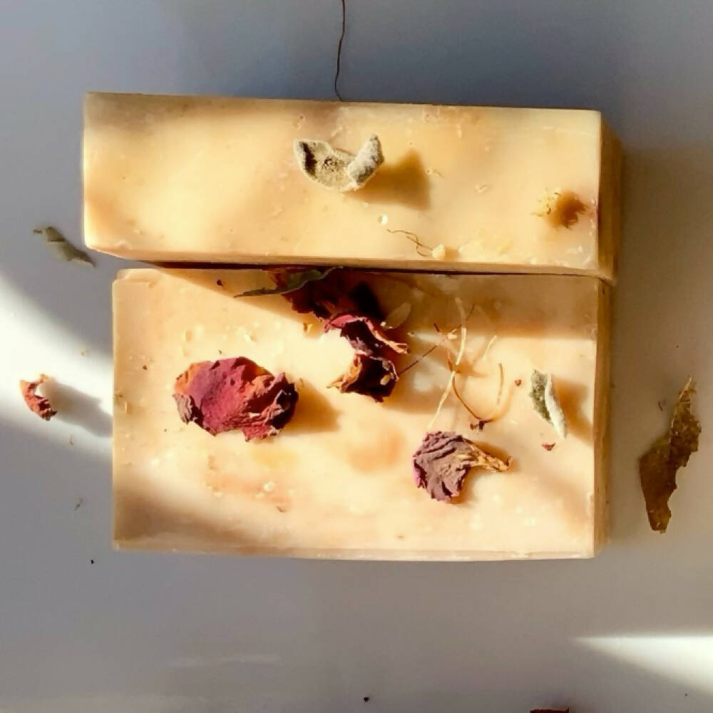 Set of 4 organic soaps