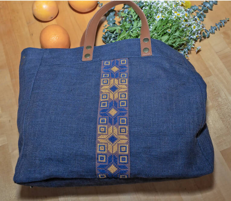 Unisex Canvas Bag - Navy