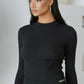 Rib Long Sleeve Bodysuit