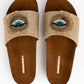 Ojo Beige Slides