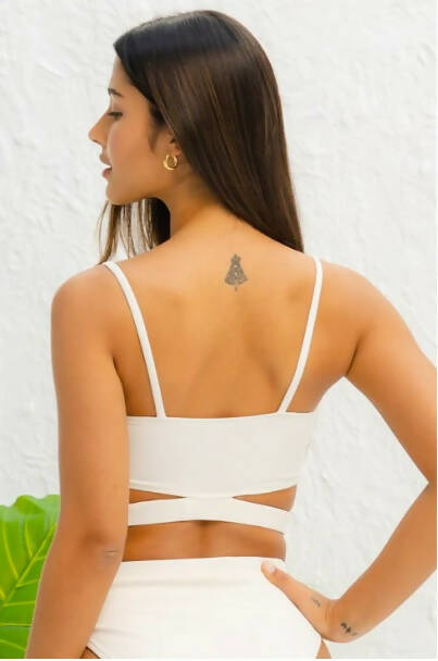 Camilla Cut Away Sustainable Bikini Top