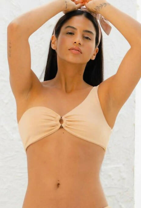 Huda One Shoulder Sustainable Bikini Top