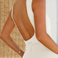 Provence Backless Cutaway Rib Bodysuit