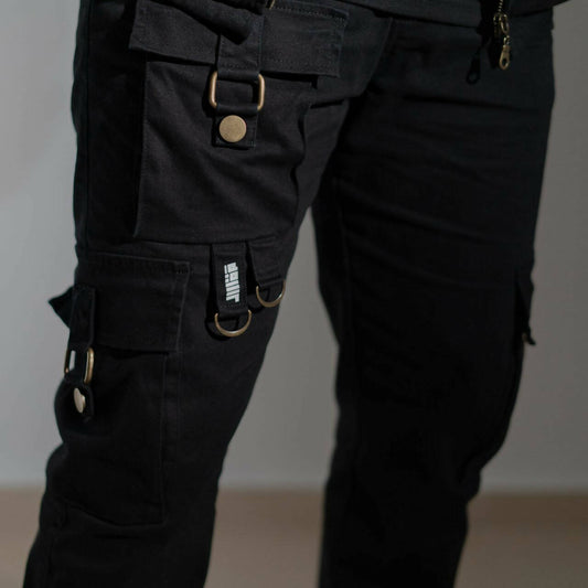 Paratrooper (Cargo) Trousers for Men - Black