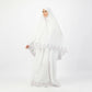 Warbat Classic Two-Piece Prayer Set: Feather Grey & Baby Pink
