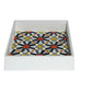Small Oriental Tray With Orange Hues