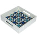 Small Oriental Tray With Blue Hues