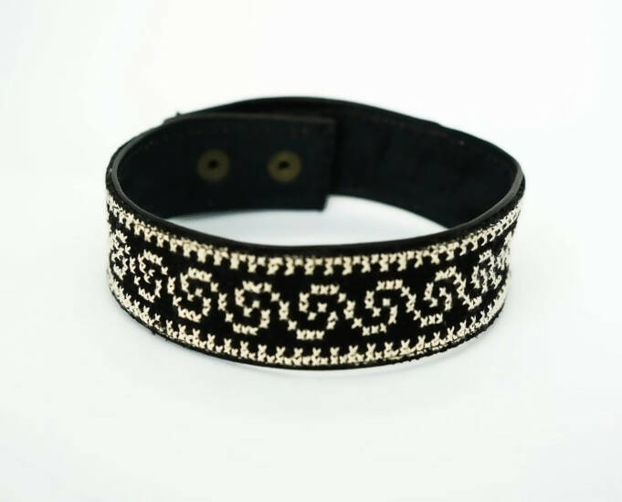 The Ecru Choker - Wrap Bracelet