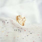 Silver gold plated Beirut Ring